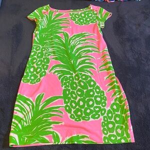 Lilly Pulitzer Tropical Pink and Green Dress